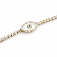 Aura Evil Eye Tennis Bracelet