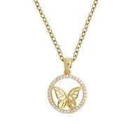 The Butterfly Halo Necklace