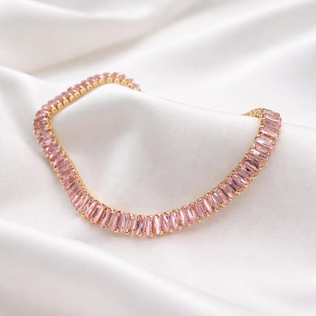 Liora Rosé Baguette Bracelet