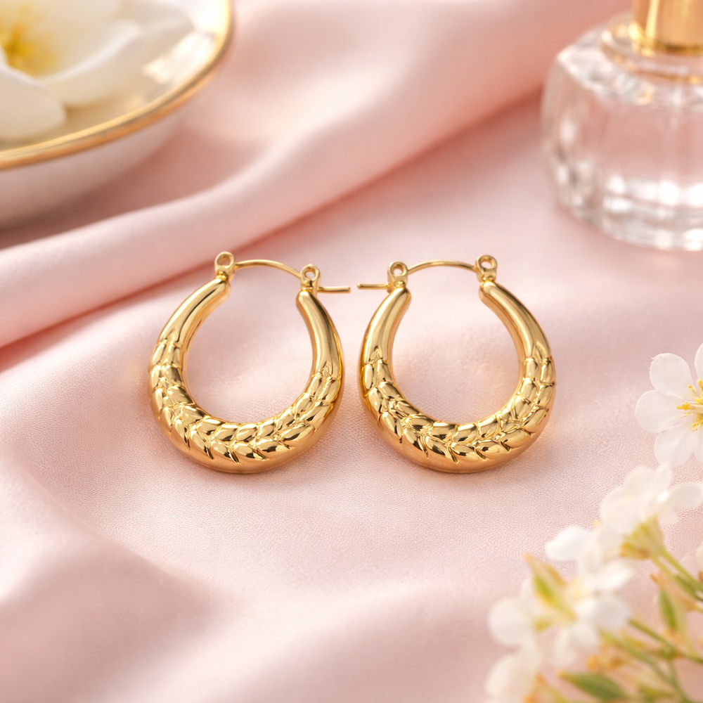 Empire Gold Hoops
