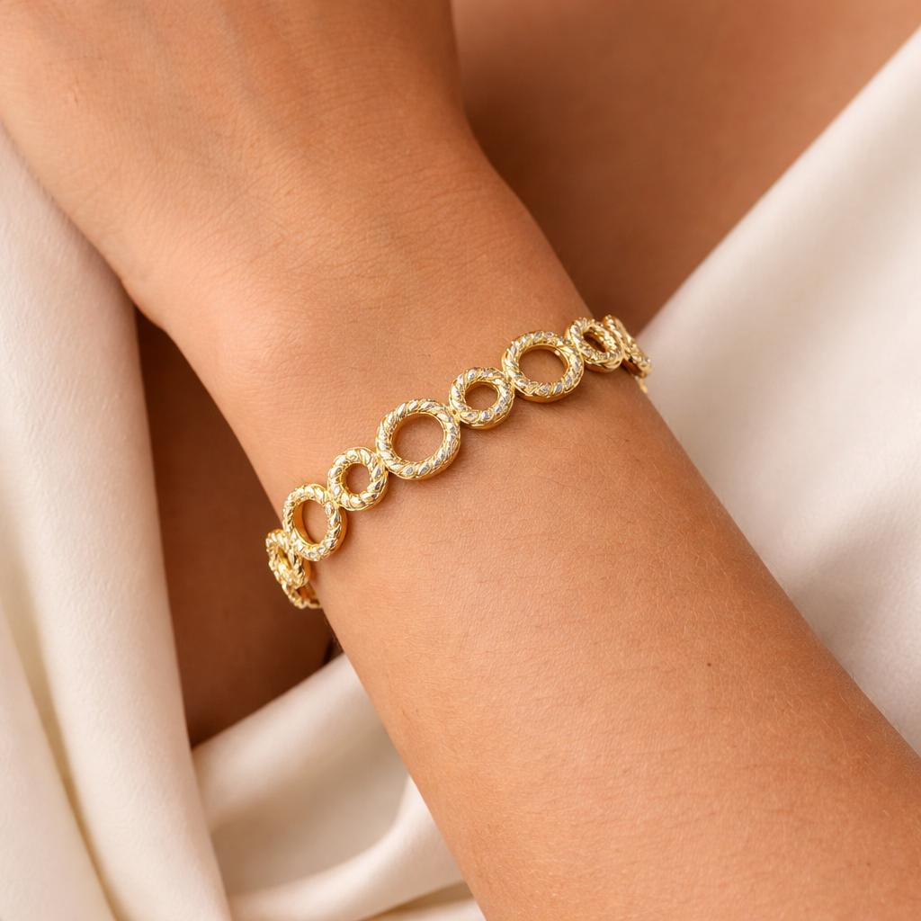 Golden Orbit Bracelet