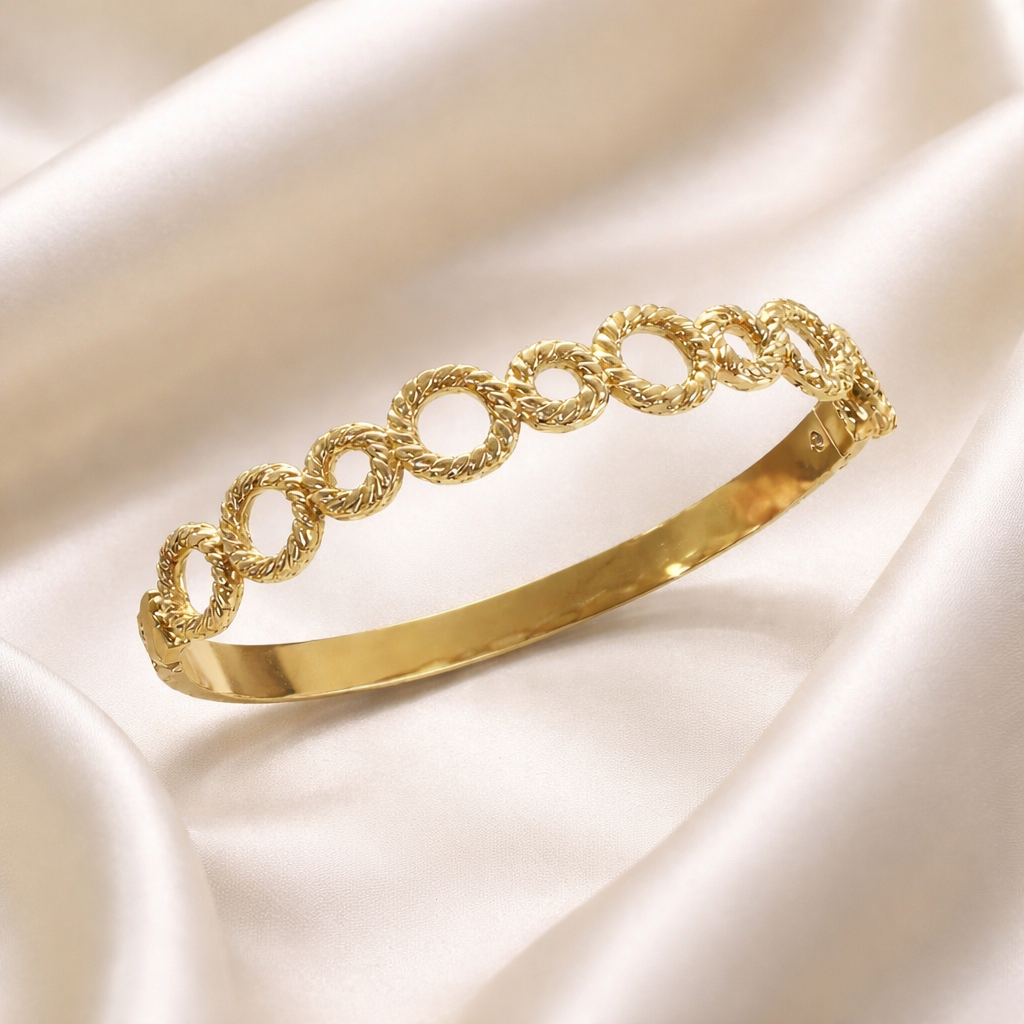 Golden Orbit Bracelet