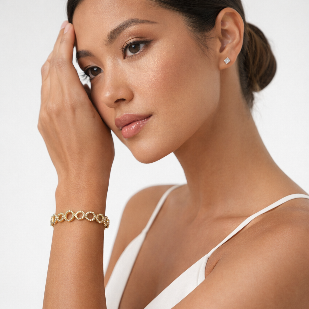 Golden Orbit Bracelet