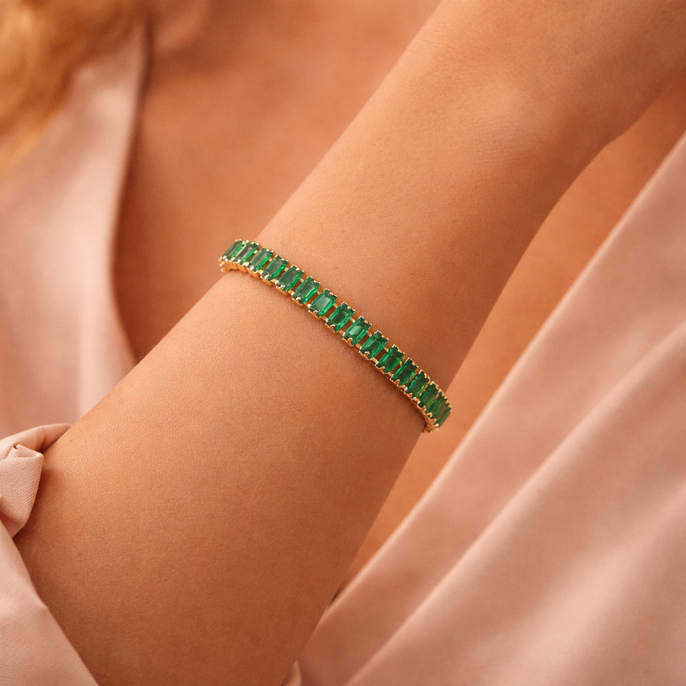 Emerald Royale Tennis Bracelet