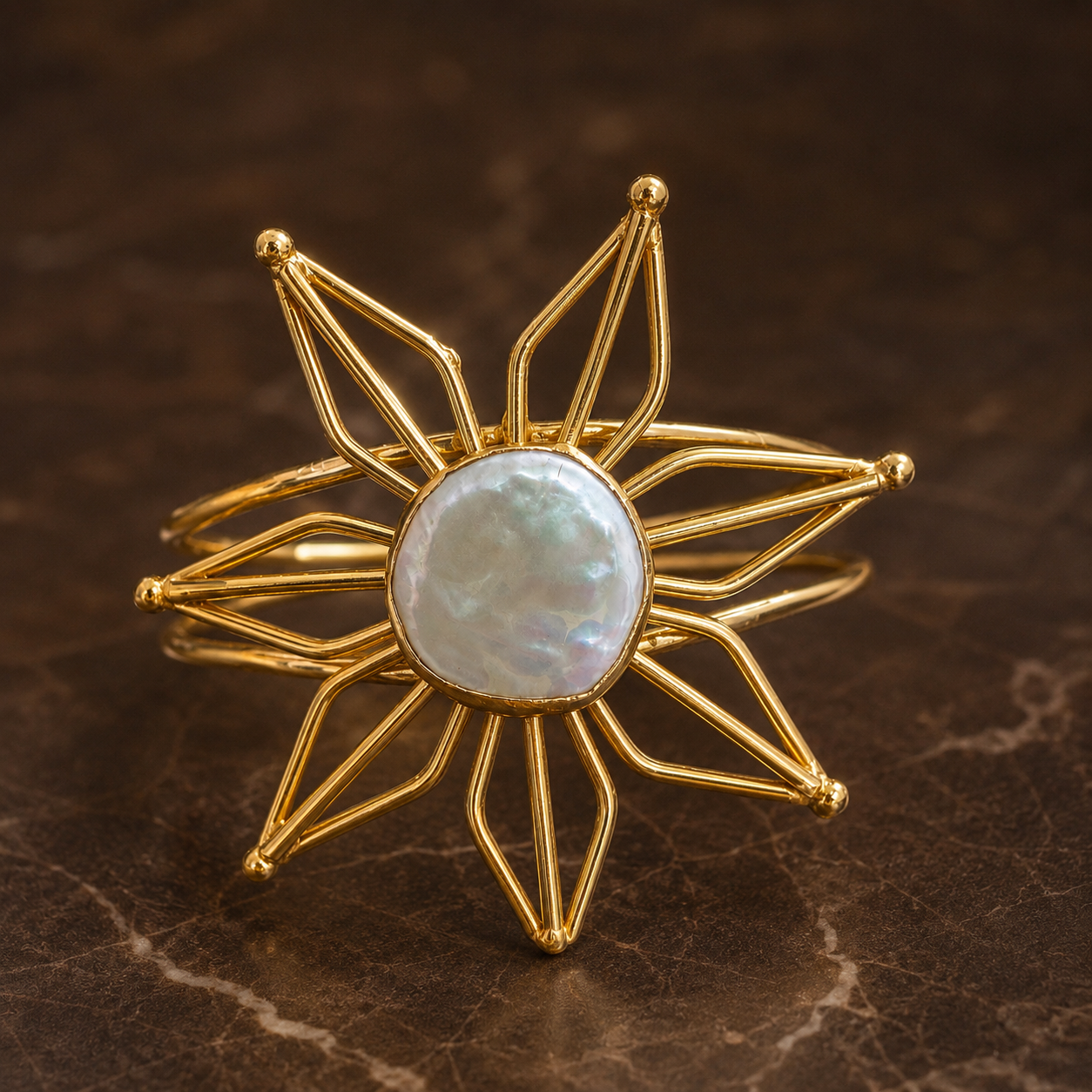 Astra Pearl Cuff