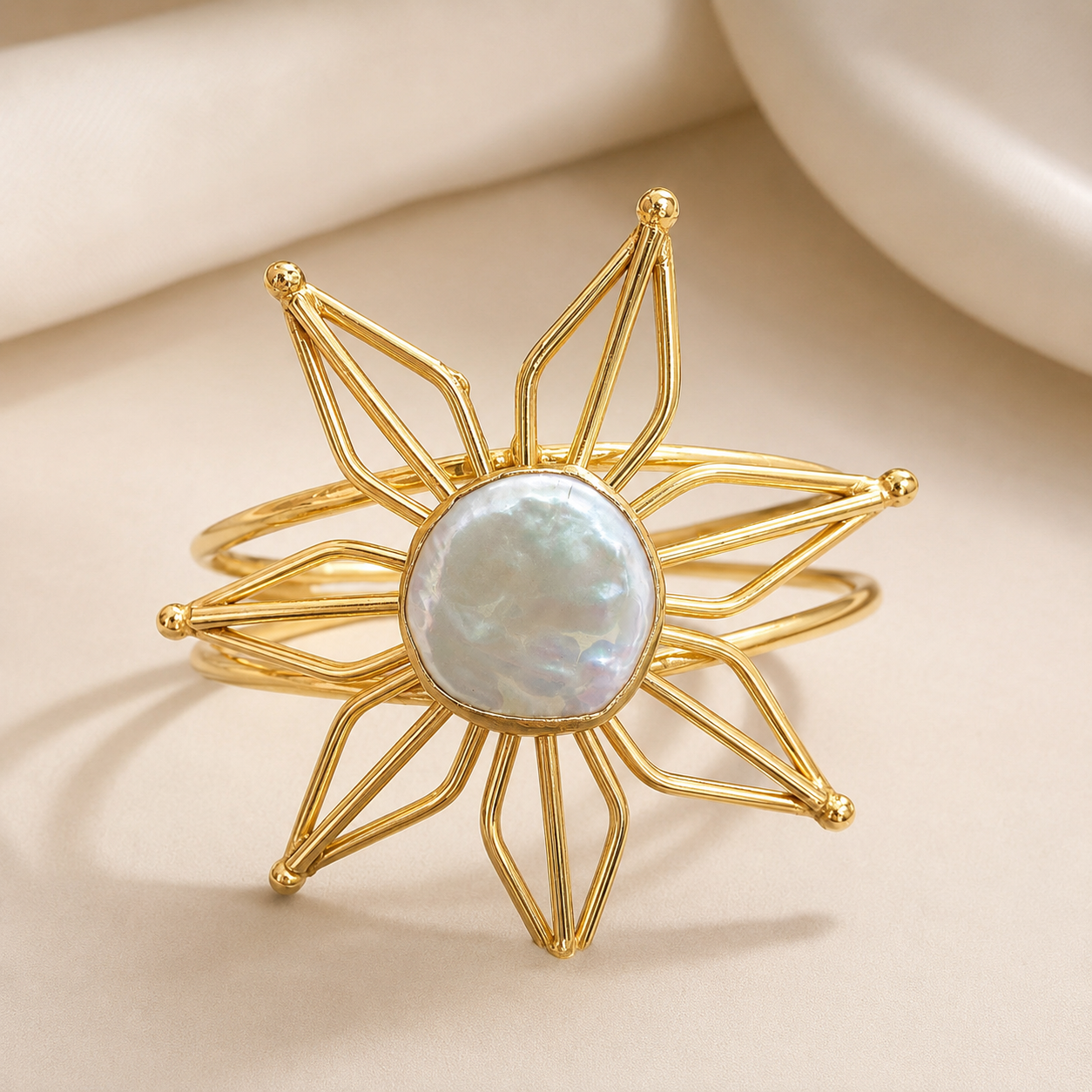 Astra Pearl Cuff