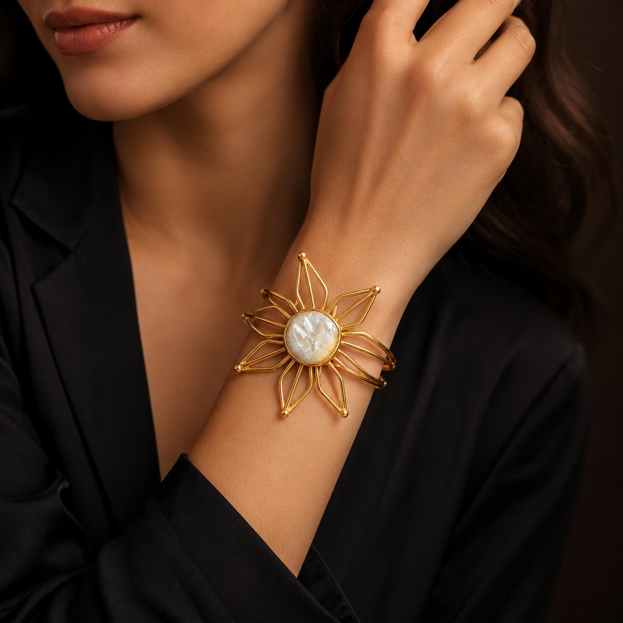 Astra Pearl Cuff