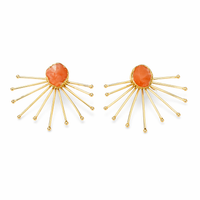 Solar Ember Earrings