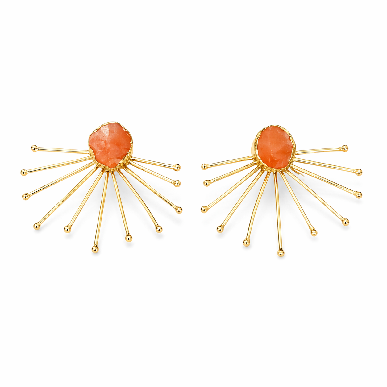 Solar Ember Earrings