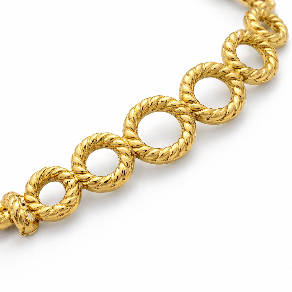 Golden Orbit Bracelet