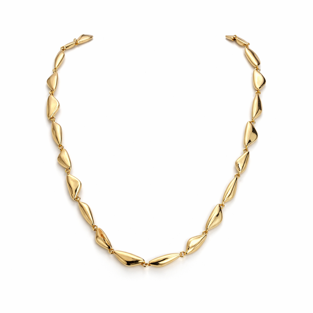 Olive Leaf Gold Chain