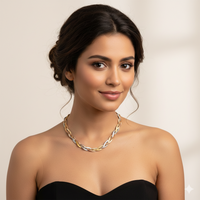 Aura Three-Tone Snake Chain