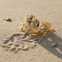 Golden Leaf Bracelet