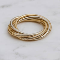 Golden Coil Bracelet 