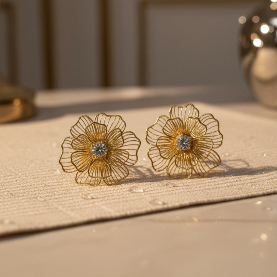 Two Way Bloom Earrings