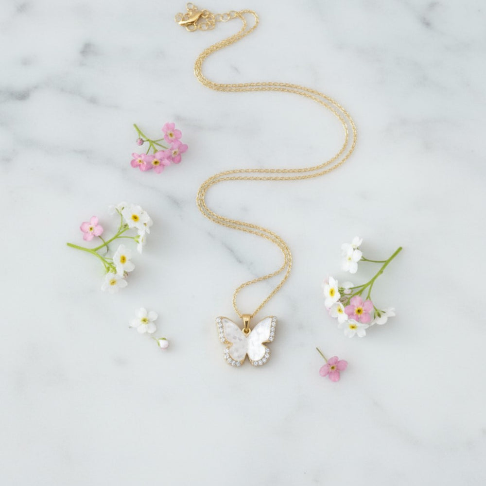 Lumière Butterfly Necklace